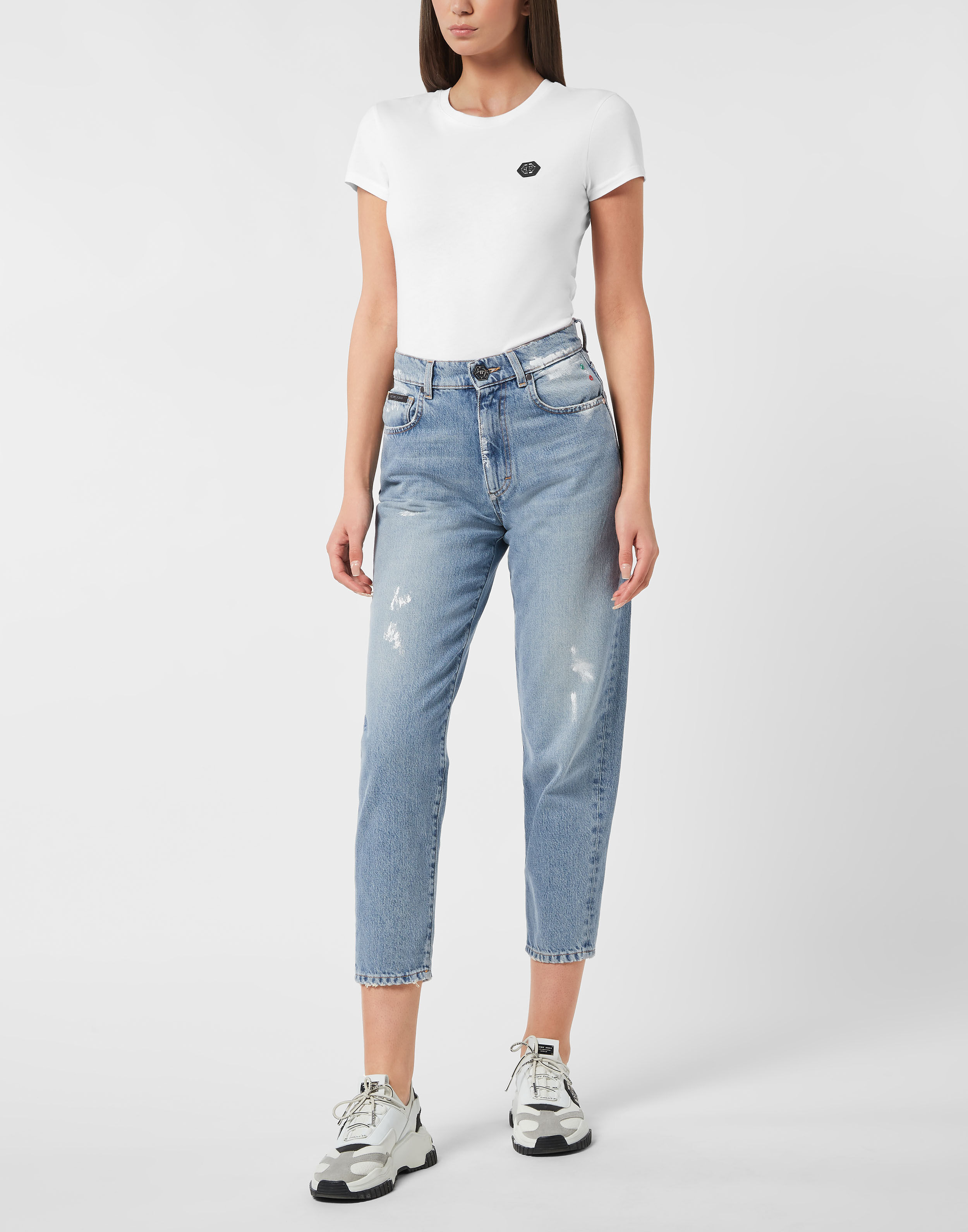 Mom Fit Jeans Hexagon