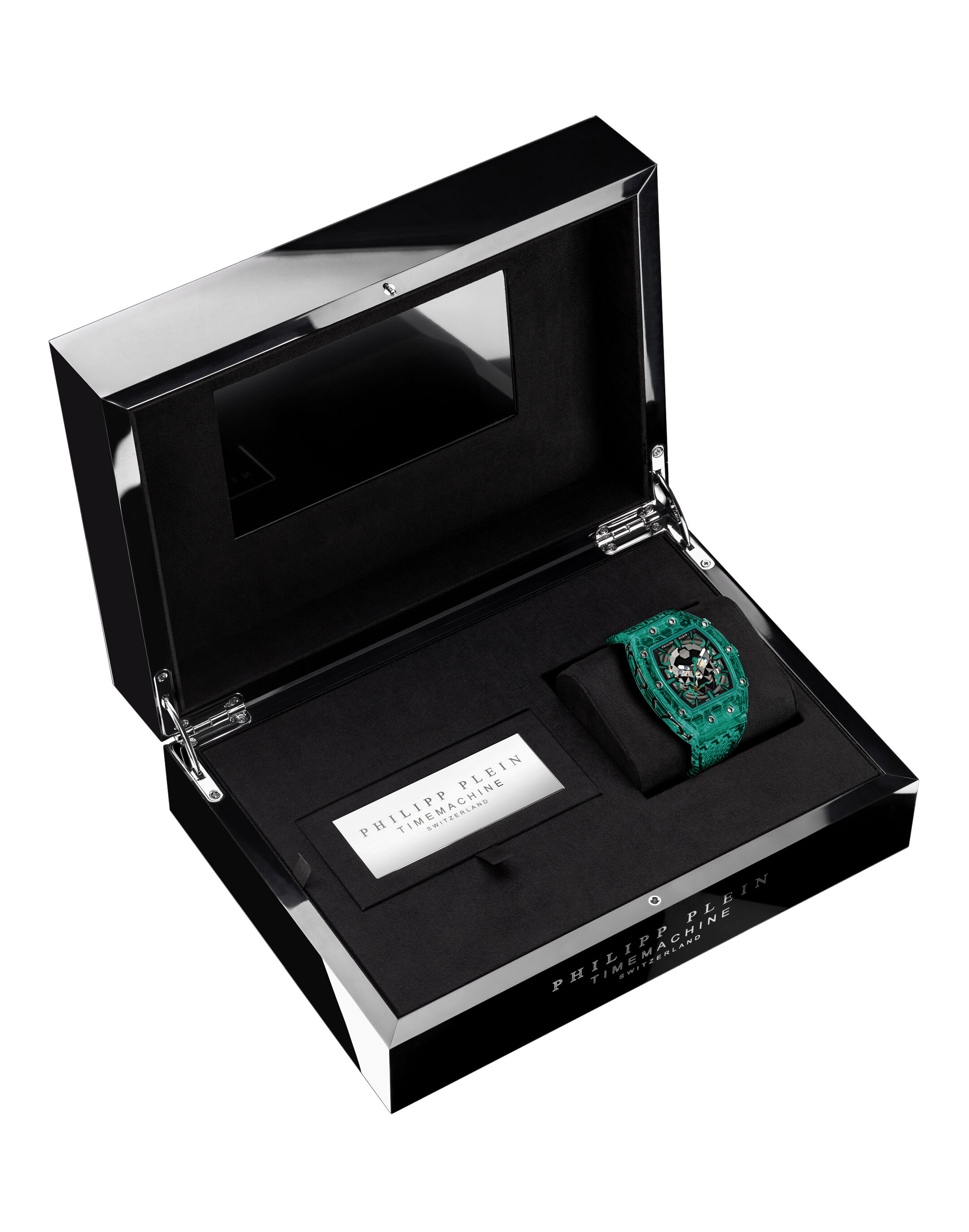 Crypto King Atomic Emerald-Uhr