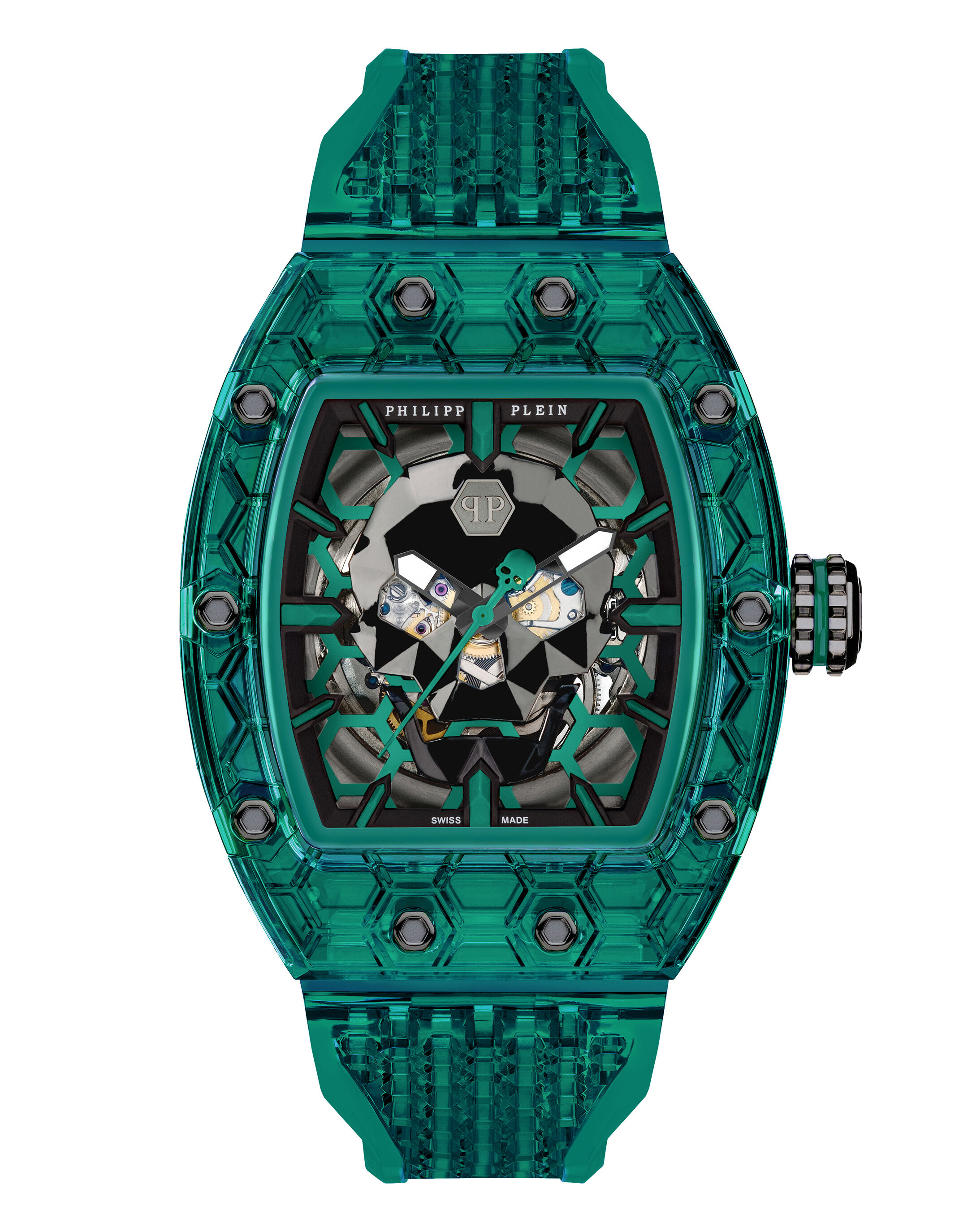 Crypto King Atomic Emerald-Uhr
