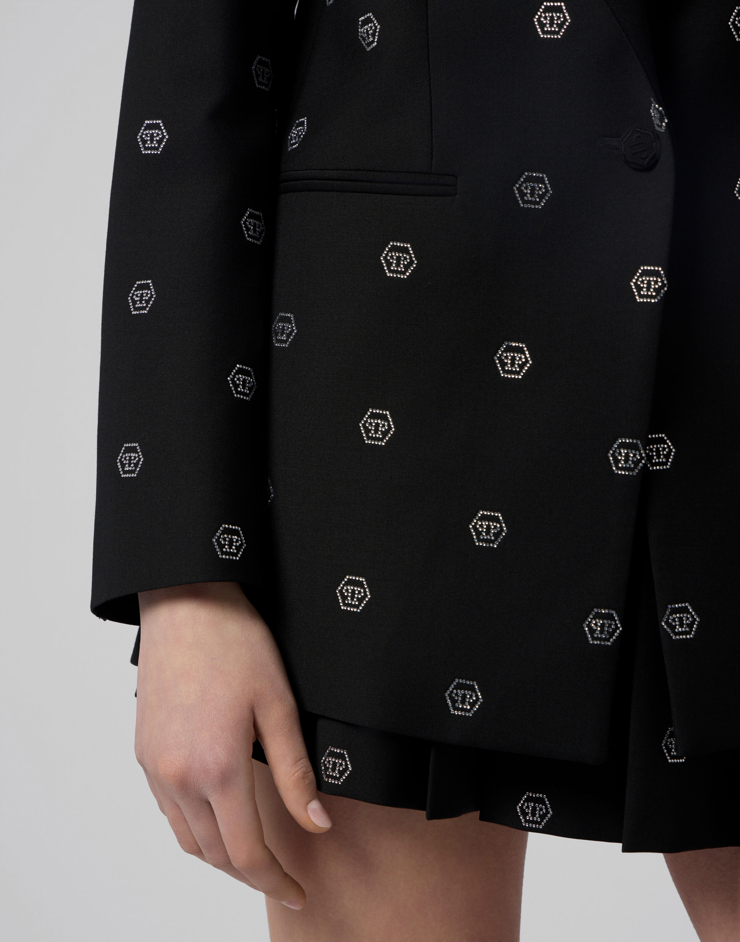 Boyfriends Fit Blazer Monogram Strass Monogram