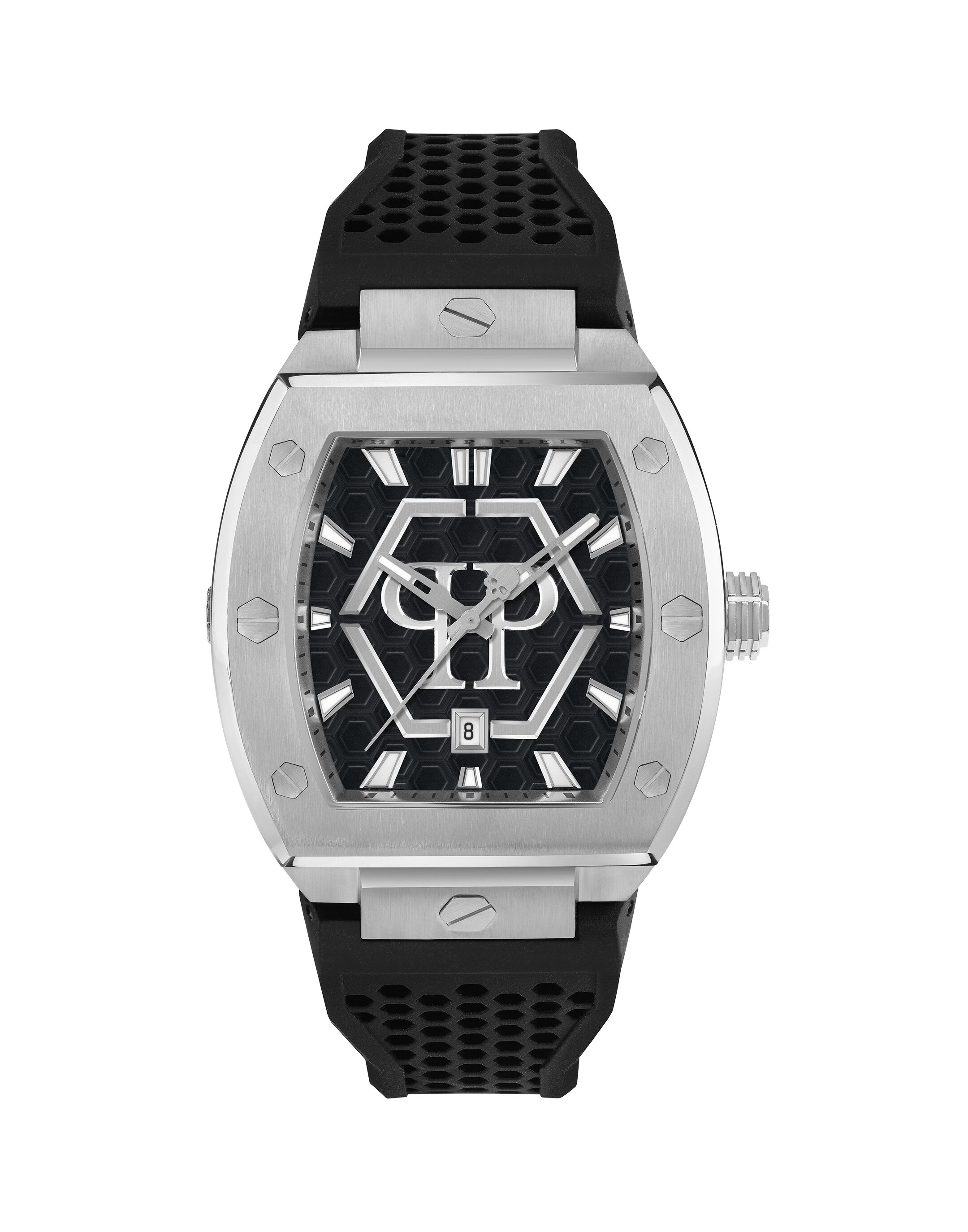 Stålur med hexagon Phantom